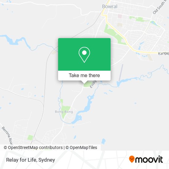 Relay for Life map