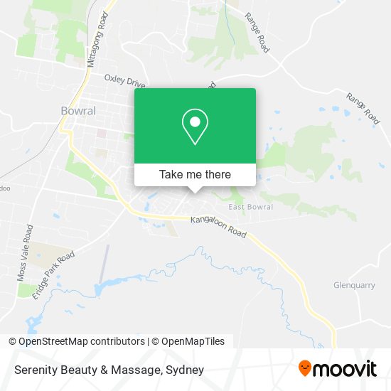 Serenity Beauty & Massage map