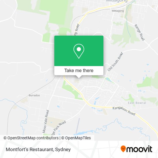 Montfort's Restaurant map