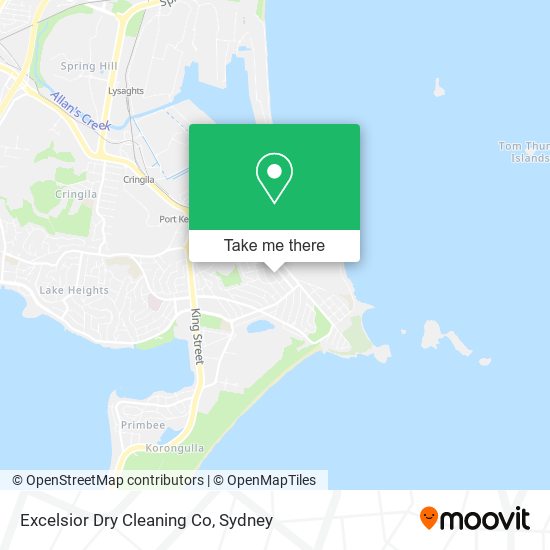 Excelsior Dry Cleaning Co map