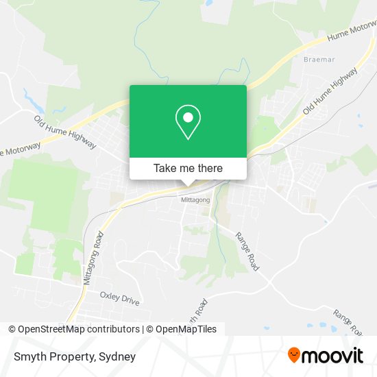 Mapa Smyth Property