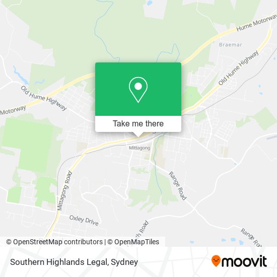 Southern Highlands Legal map