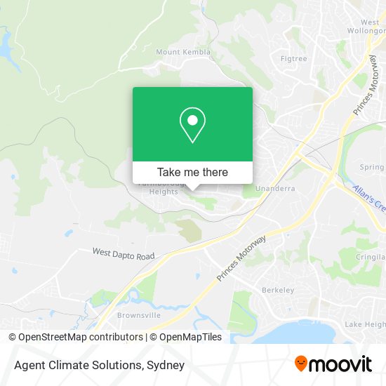 Mapa Agent Climate Solutions