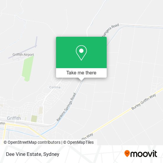 Dee Vine Estate map