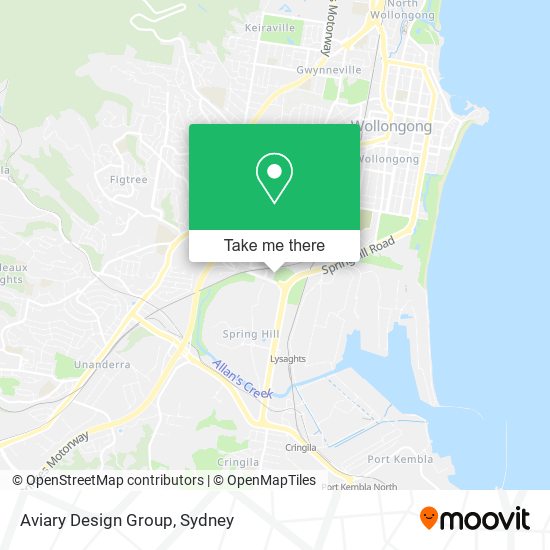 Aviary Design Group map