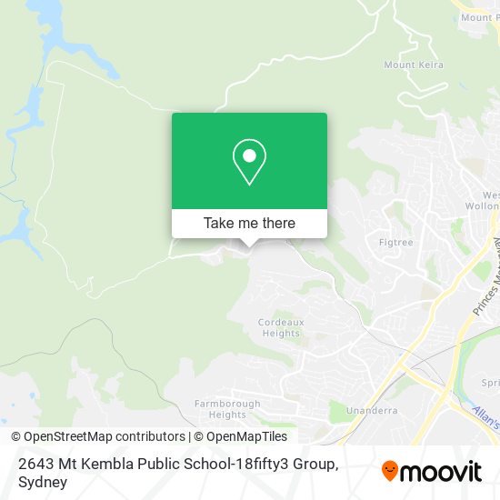 2643 Mt Kembla Public School-18fifty3 Group map