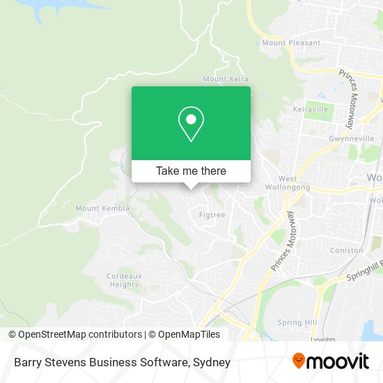 Barry Stevens Business Software map