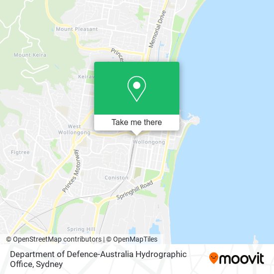 Department of Defence-Australia Hydrographic Office map