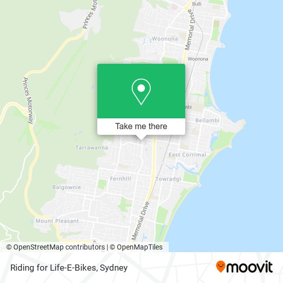 Riding for Life-E-Bikes map