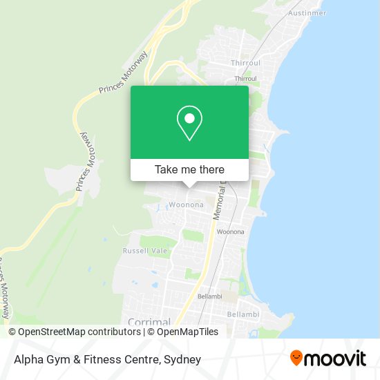 Alpha Gym & Fitness Centre map