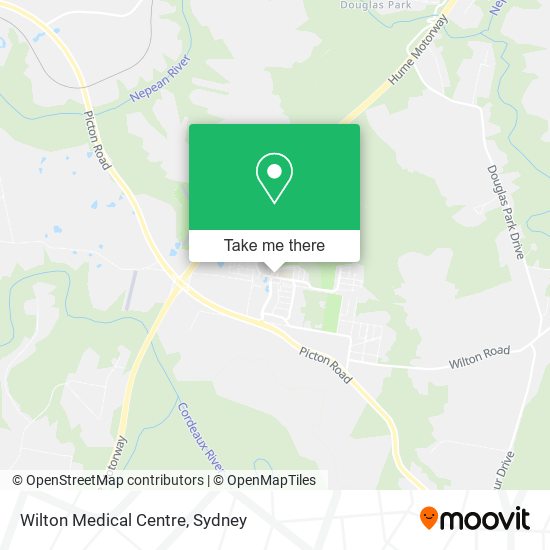 Mapa Wilton Medical Centre