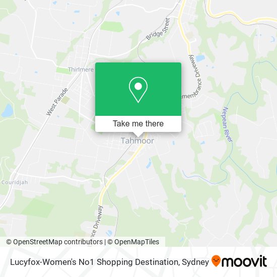 Lucyfox-Women's No1 Shopping Destination map