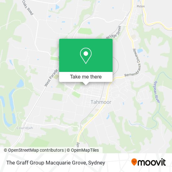 The Graff Group Macquarie Grove map