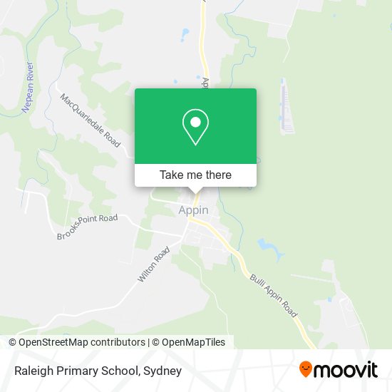Mapa Raleigh Primary School