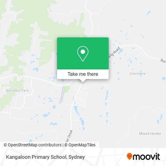 Kangaloon Primary School map