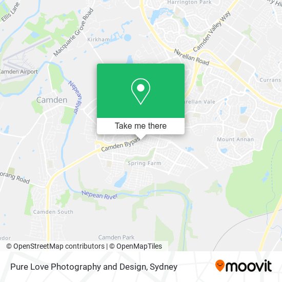 Pure Love Photography and Design map
