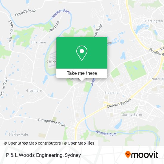 P & L Woods Engineering map