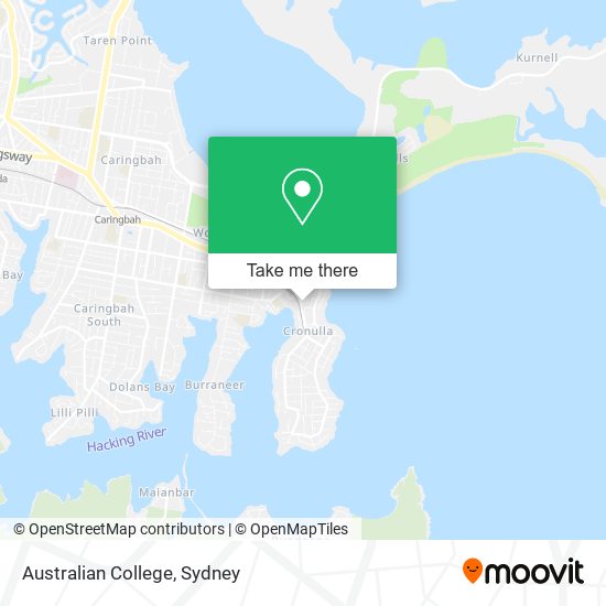 Mapa Australian College