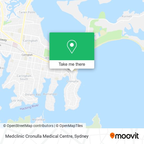 Medclinic Cronulla Medical Centre map