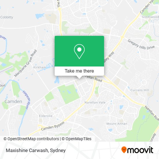 Maxishine Carwash map