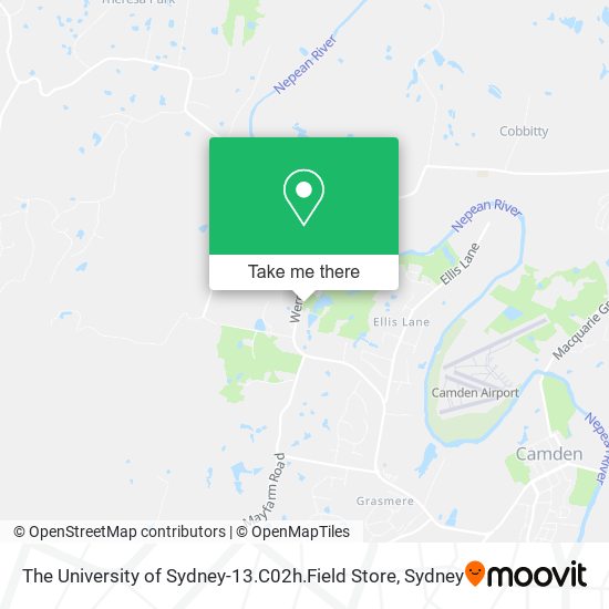 The University of Sydney-13.C02h.Field Store map