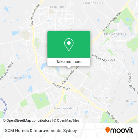 SCM Homes & Improvements map