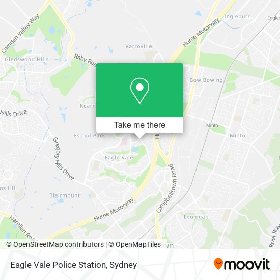 Eagle Vale Police Station map