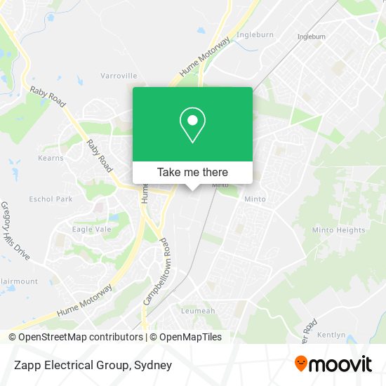 Mapa Zapp Electrical Group