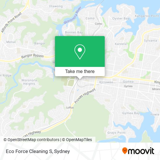 Eco Force Cleaning S map