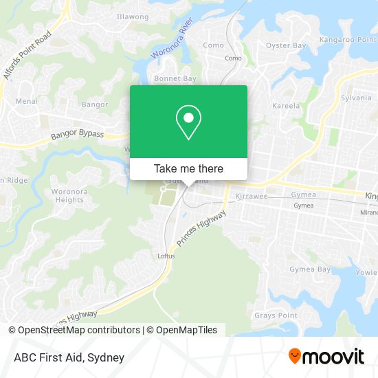 ABC First Aid map