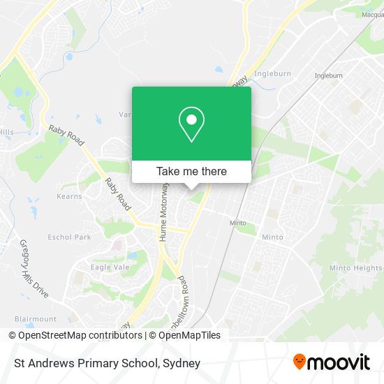 St Andrews Primary School map