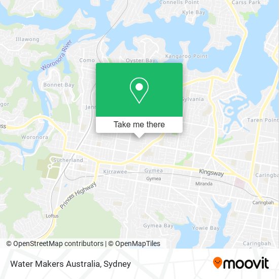 Water Makers Australia map