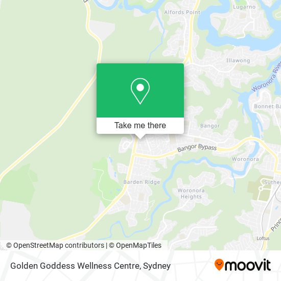 Golden Goddess Wellness Centre map