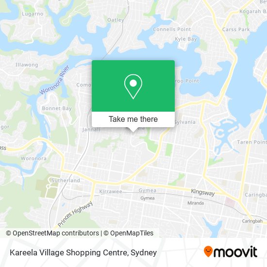 Kareela Village Shopping Centre map