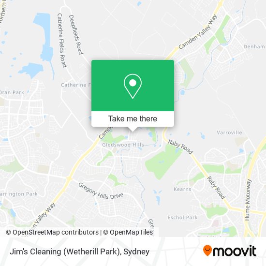 Jim's Cleaning (Wetherill Park) map