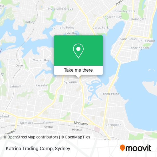 Mapa Katrina Trading Comp