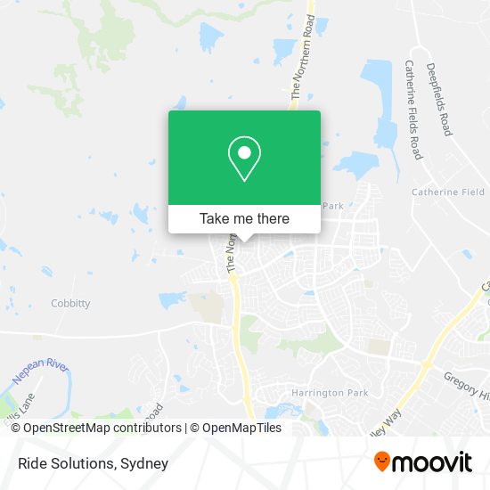 Ride Solutions map