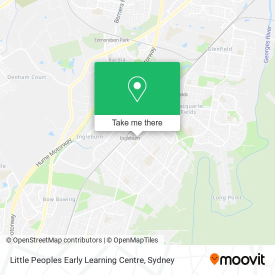 Mapa Little Peoples Early Learning Centre