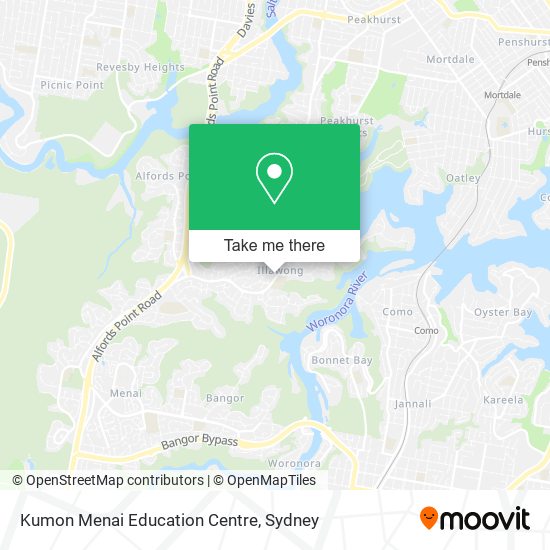 Kumon Menai Education Centre map