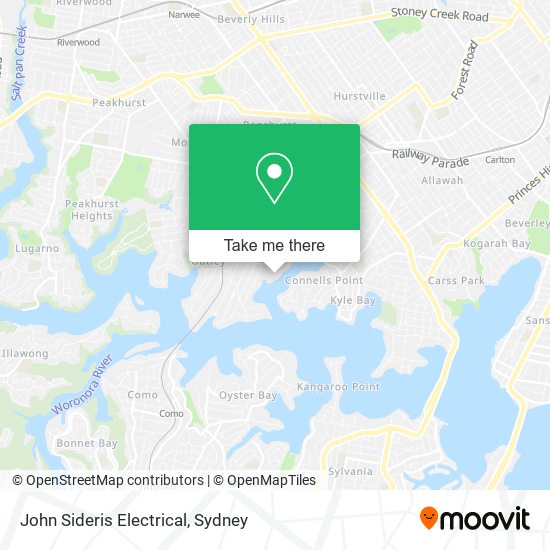 John Sideris Electrical map