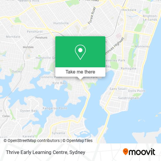Thrive Early Learning Centre map