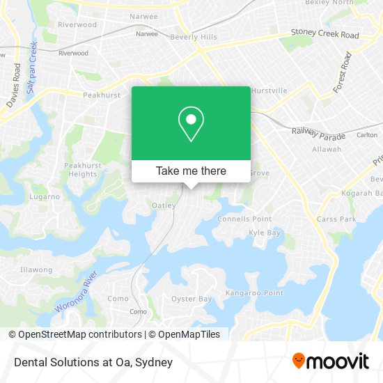 Dental Solutions at Oa map