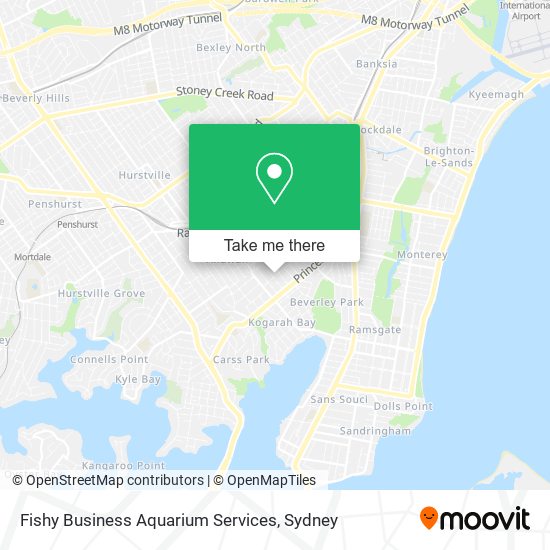 Fishy Business Aquarium Services map