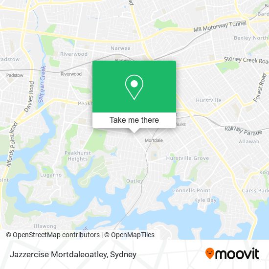 Mapa Jazzercise Mortdaleoatley