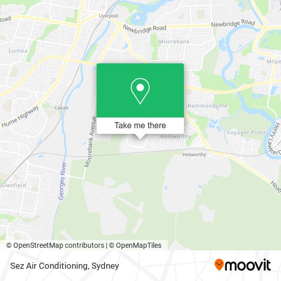 Sez Air Conditioning map