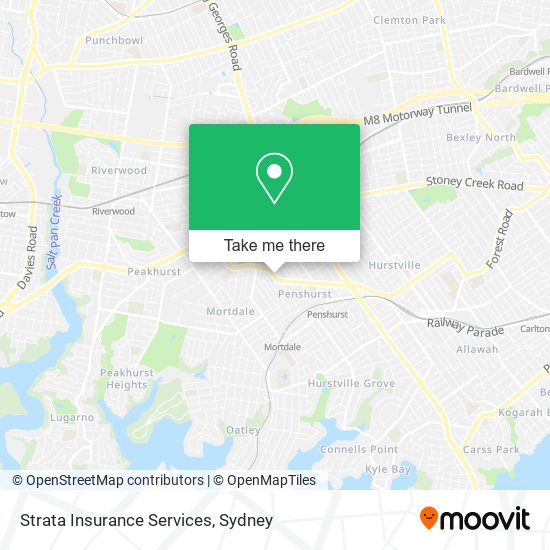 Strata Insurance Services map