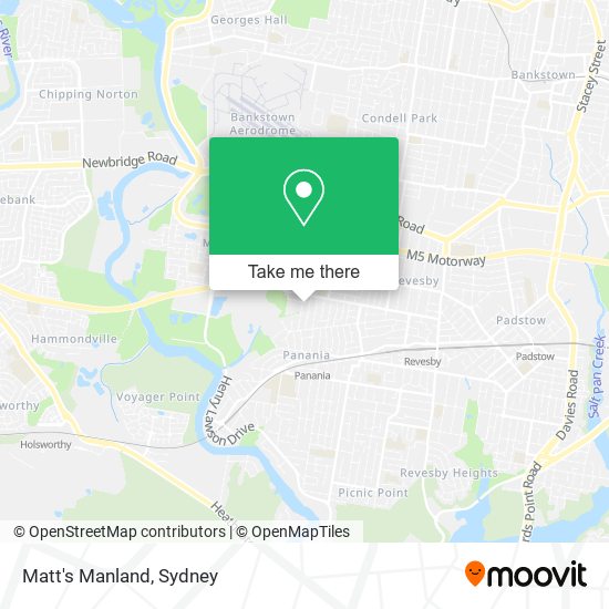Matt's Manland map