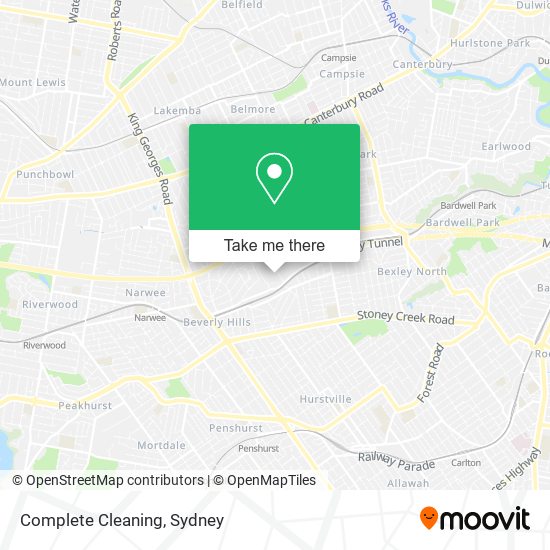 Complete Cleaning map