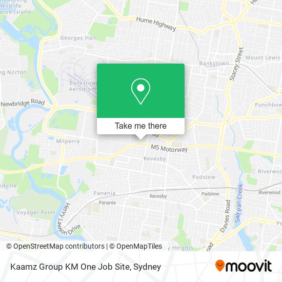 Kaamz Group KM One Job Site map