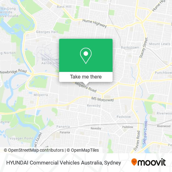 HYUNDAI Commercial Vehicles Australia map